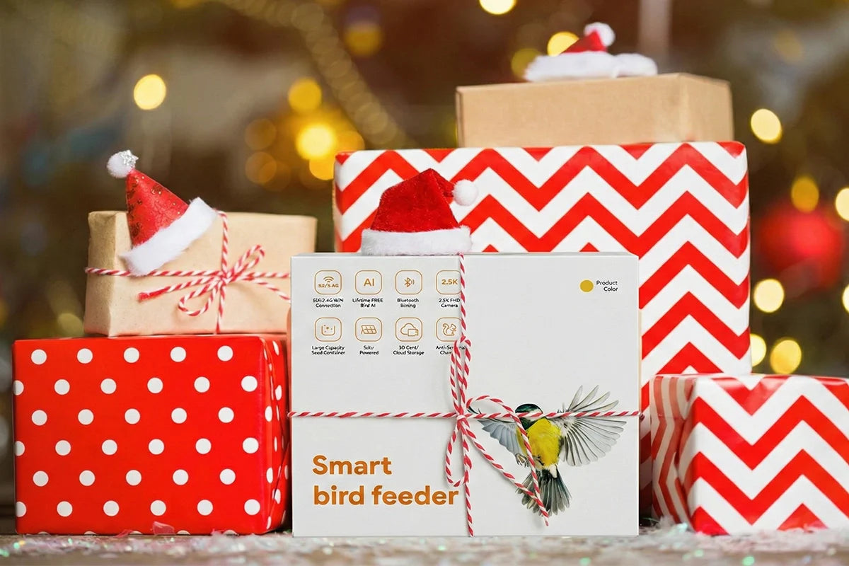 Smart bird feeder with camera 5G WiFi