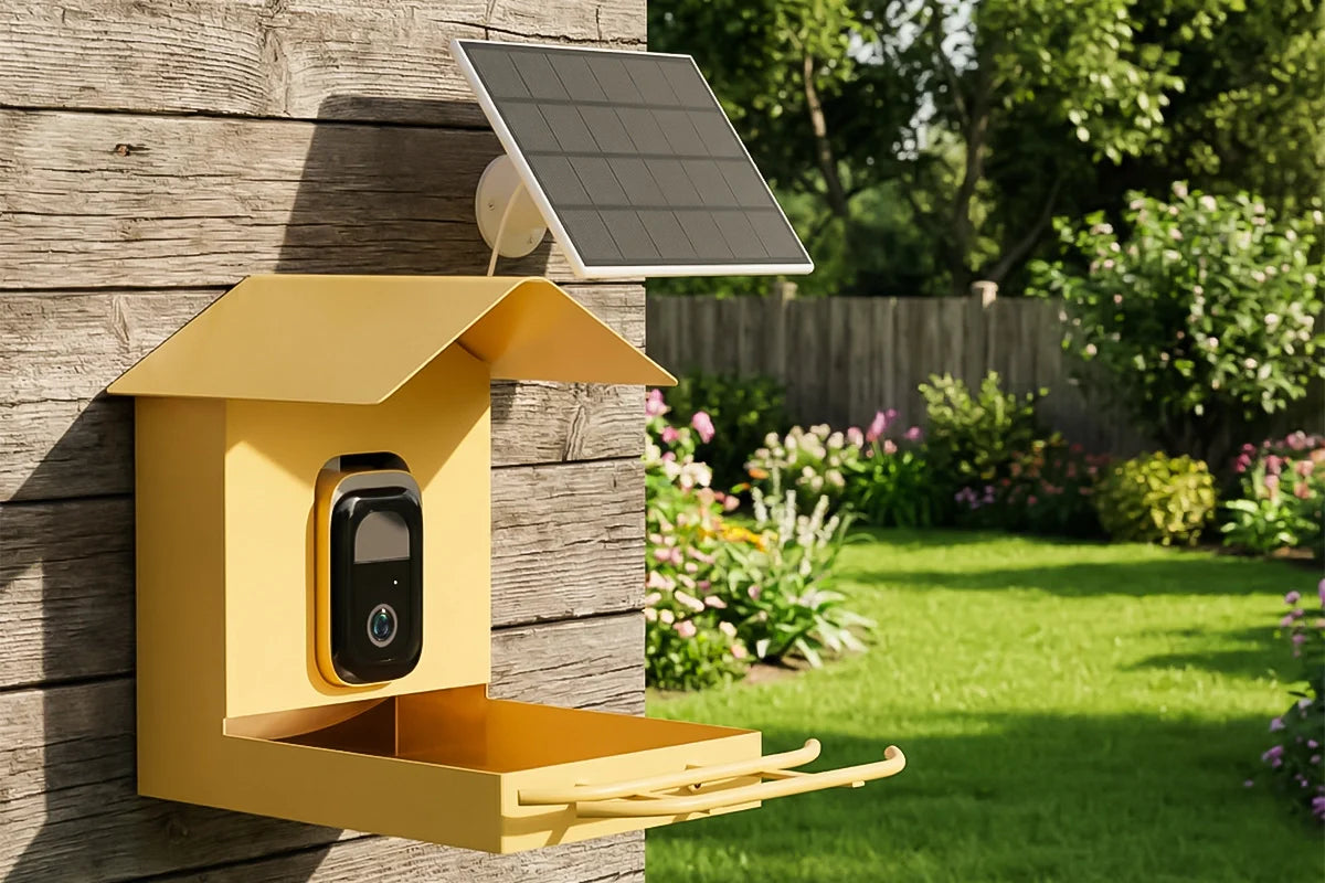 smart AI recognition bird feeder