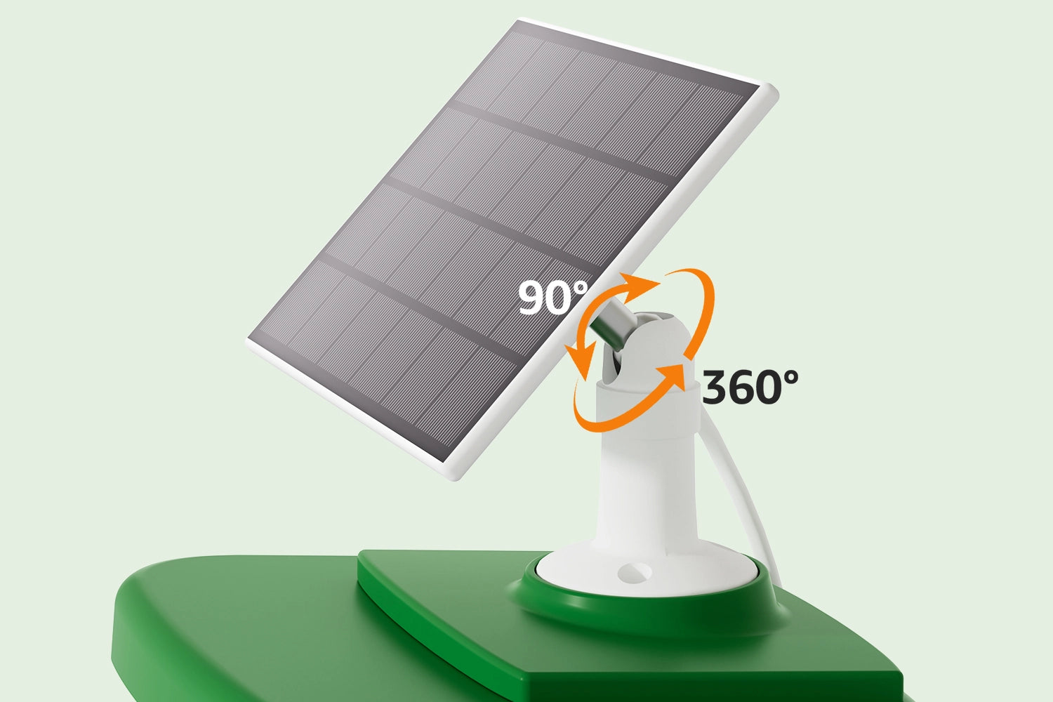 BirdHi Ultra, 360° Rotatable Solar Panel: Face the sun in any direction, providing continuous power for the camera.