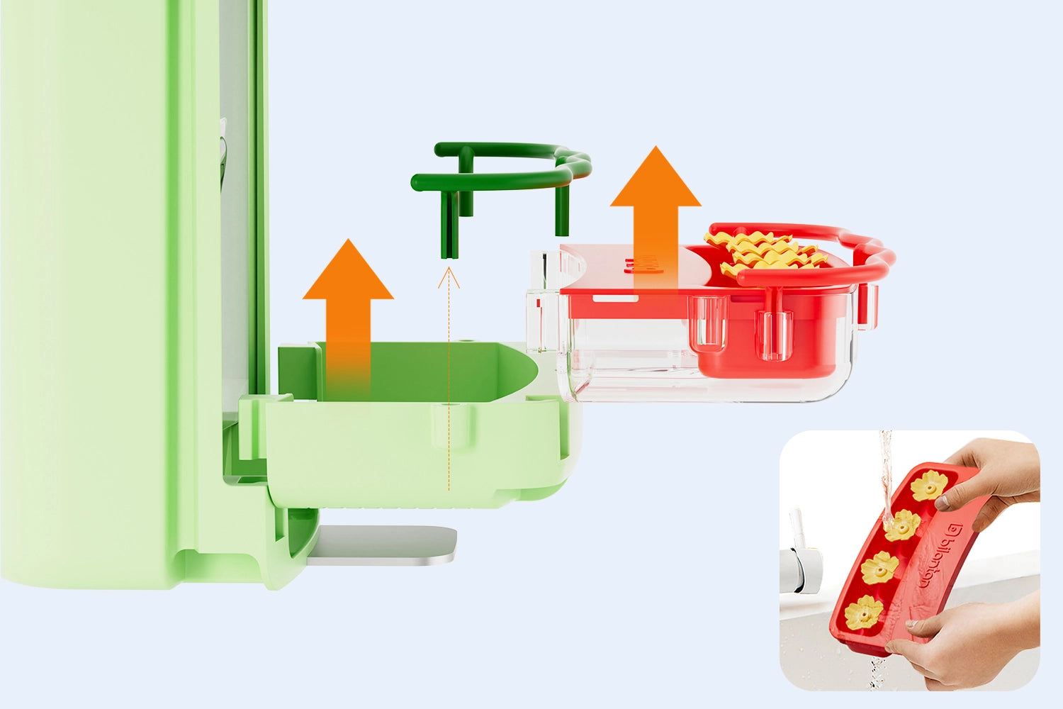 BirdHi Ultra, Effortlessly disassemble and clean, establishing a nourishing environment for bird feeding.