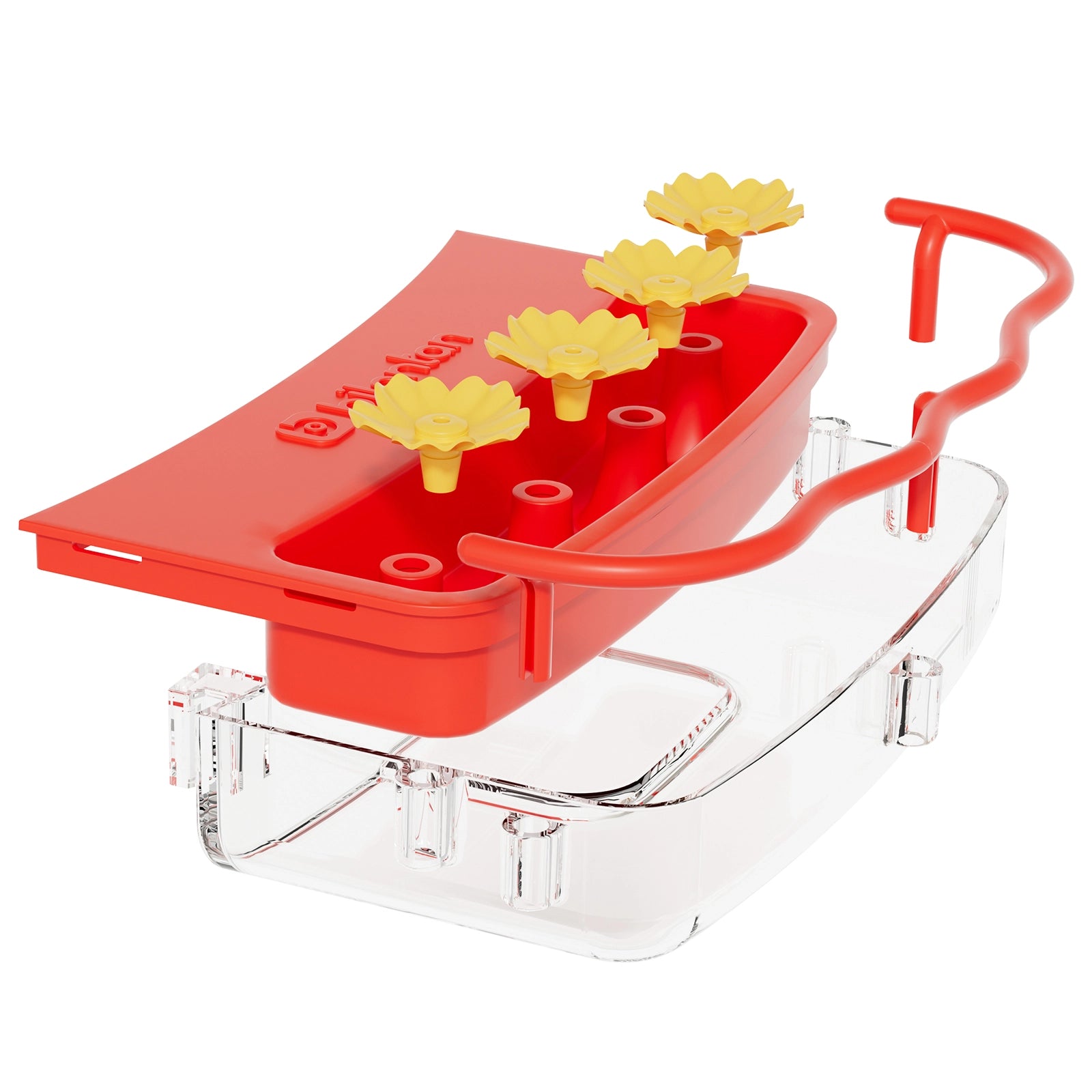 Bilantan hummingbird feeder tray,mimics blooms to draw hummingbirds