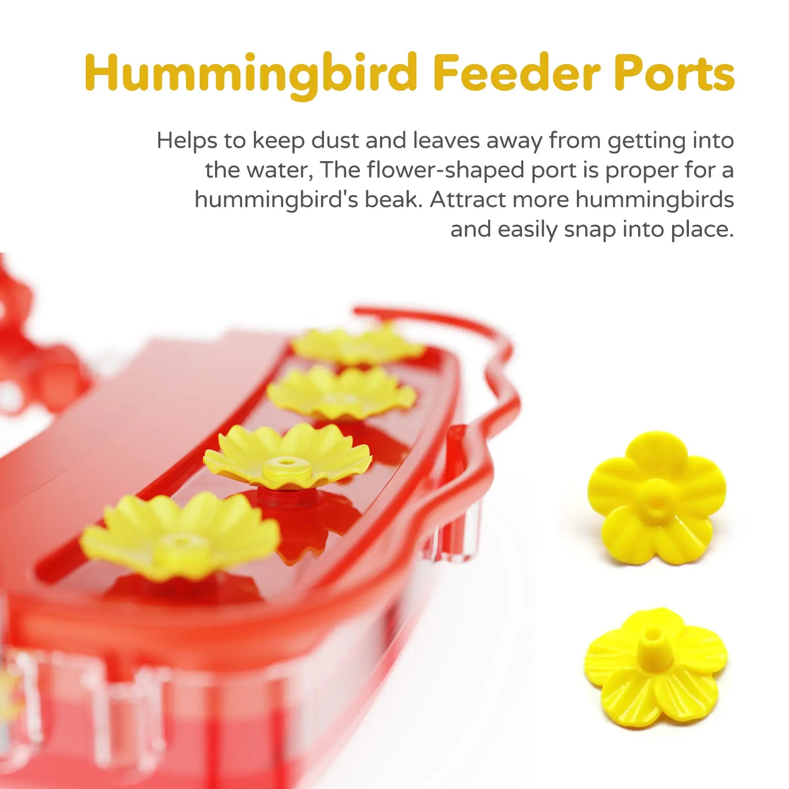 Hummingbird Feeder Replacement Flowers Hummingbird Feeder Ports