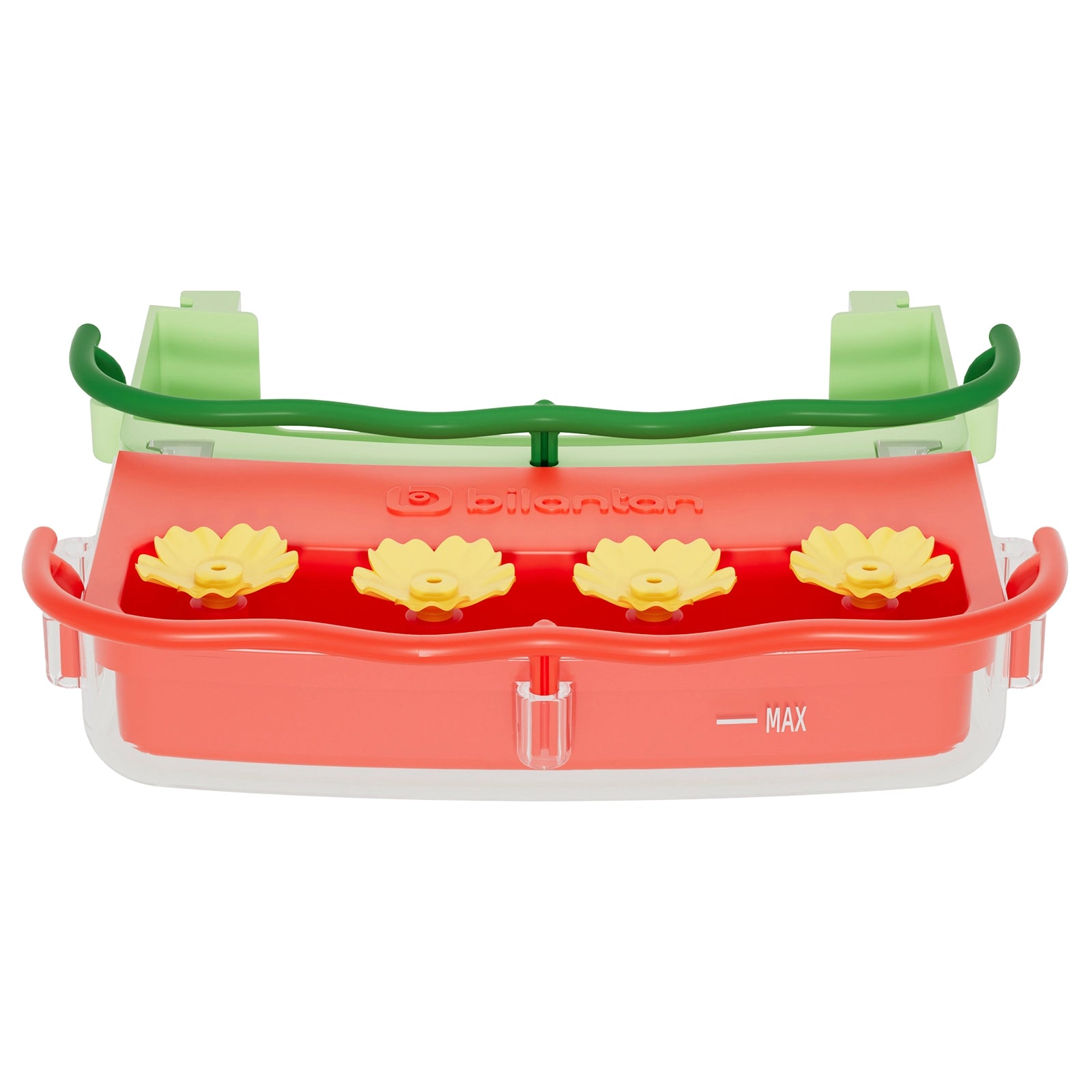 Bilantan hummingbird feeder & seed tray for BirdHi Ultra mimics blooms to draw hummingbirds,easy to install and clean,durable for outdoor charm