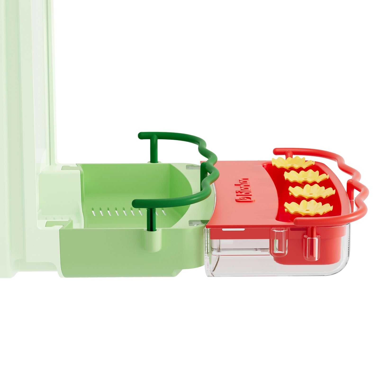 Bilantan hummingbird feeder & seed tray for BirdHi Ultra mimics blooms to draw hummingbirds,easy to install and clean,durable for outdoor charm