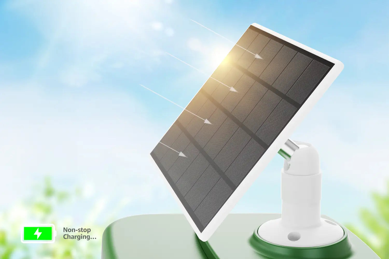 Bilantan Bird Feeder Solar Panel for BirdHi Ultra Bird Feeder with Camera