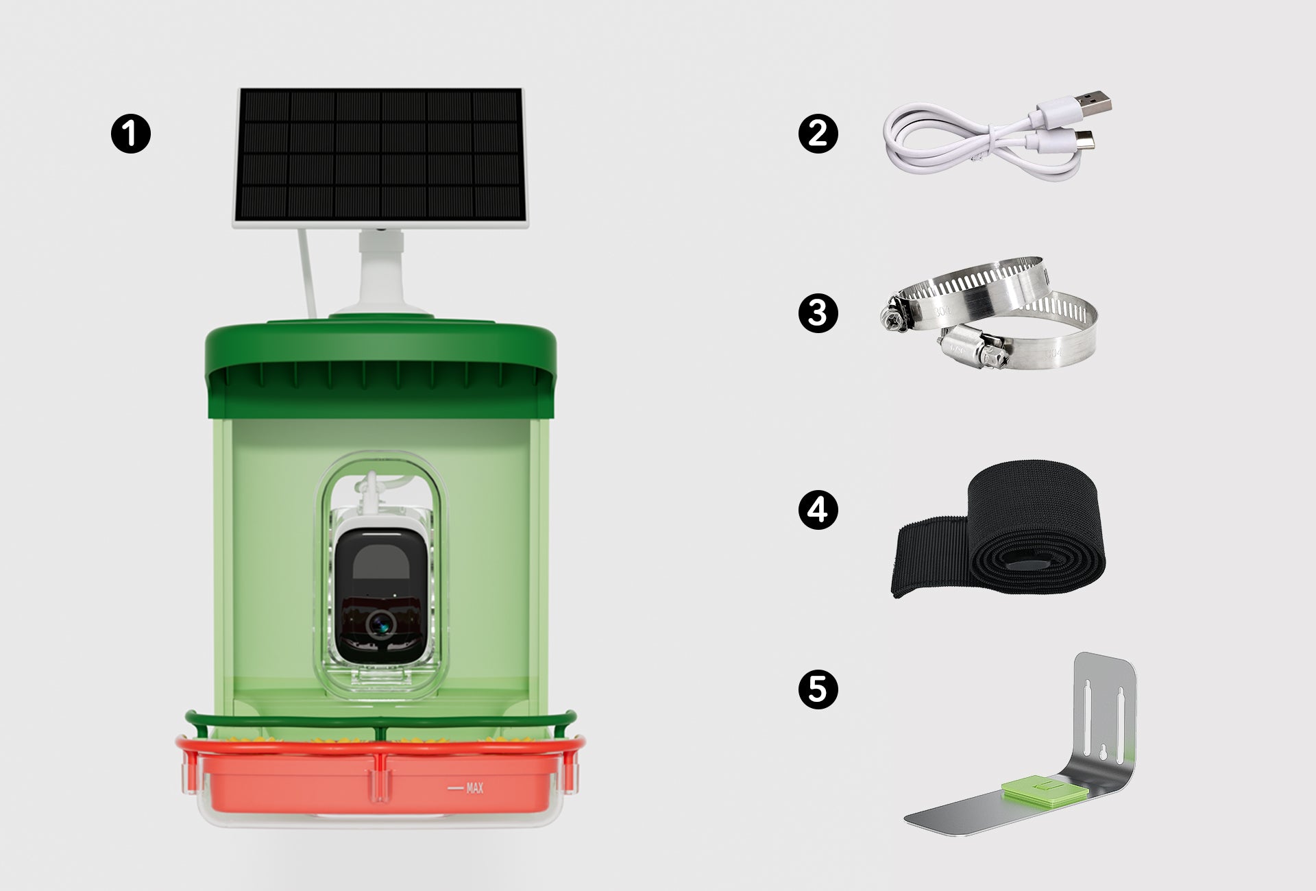 BirdHi Ultra, Thoughtfully designed for hummingbirds, enhanced with impressive add-ons. The design is a perfect fit for our avian companions. Recyclable Plastic Housing Designed for Birds’ Safety Weather-Resistant User Friendly