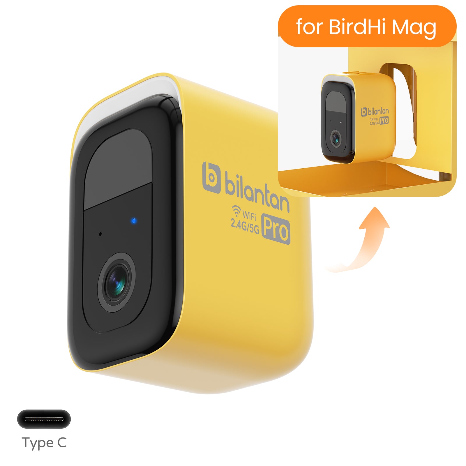 5G/2.4G WiFi Bilantan Bird Feeder Camera