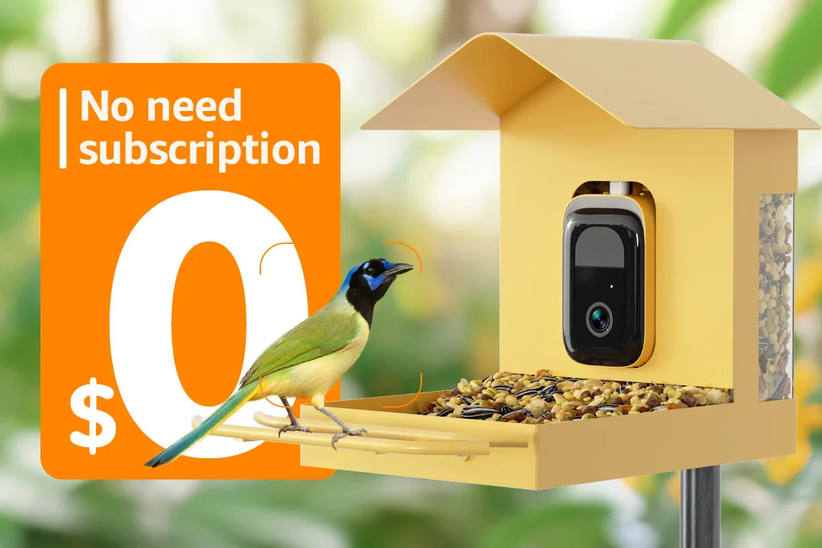 No Monthly Fees. Ever. Enjoy Smart Birding with a One-Time Purchase