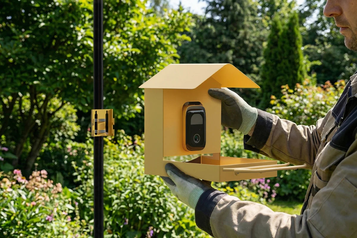 How to Mount Smart Bird Feeder for Optimal Viewing &amp; Security