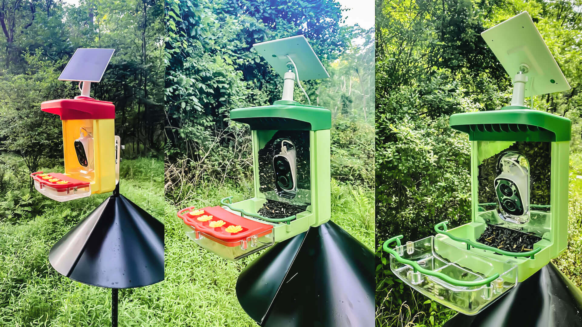 Bilantan DIY Bird Feeder Camera, rain guard for bird feeder, classic brands bird feeder