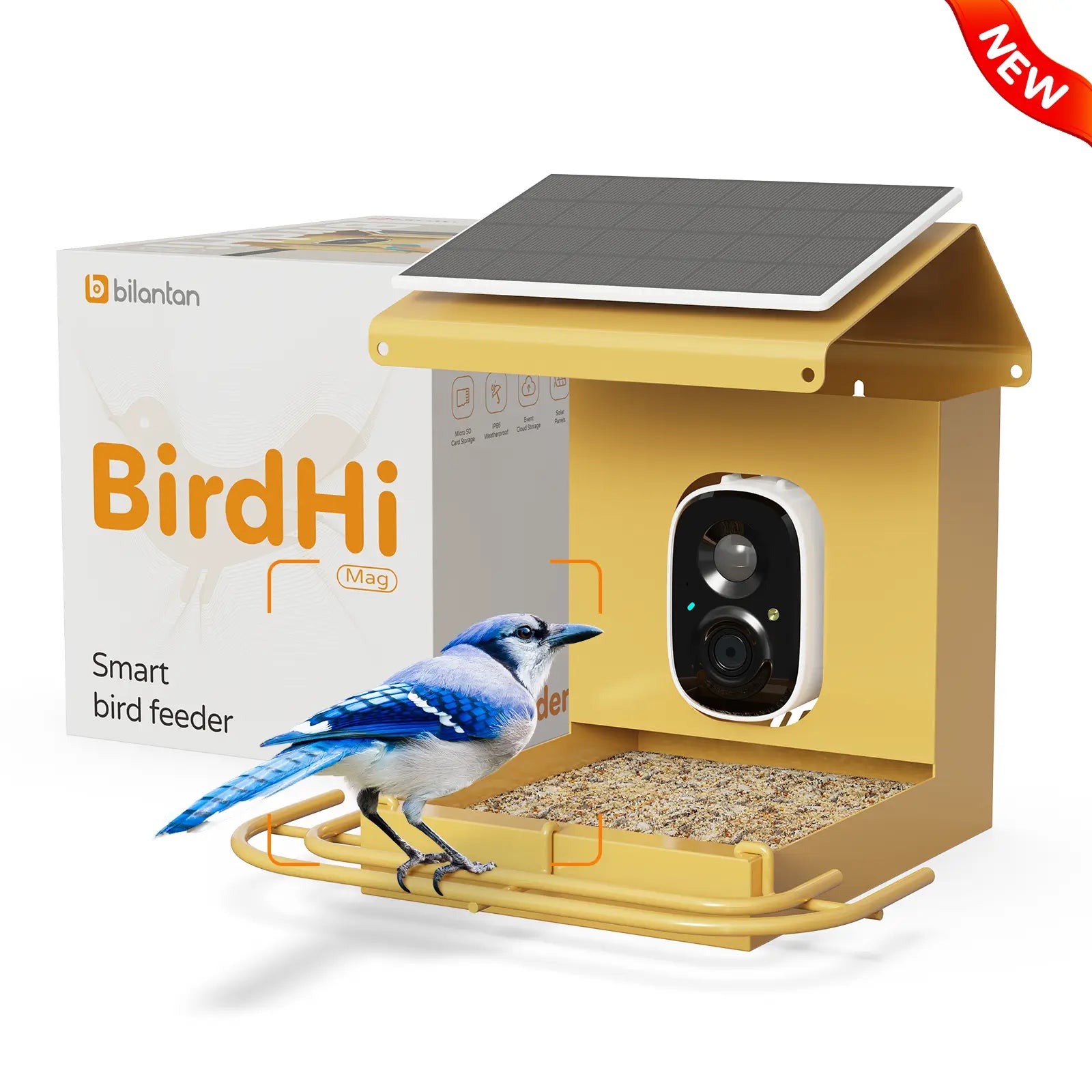 New Bilantan bird feeder BirdHi Mag smart bird feeder with camera new