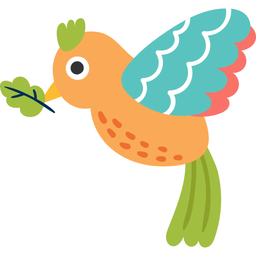 Collect Bird Postcards Anytime_a cute birdie icon
