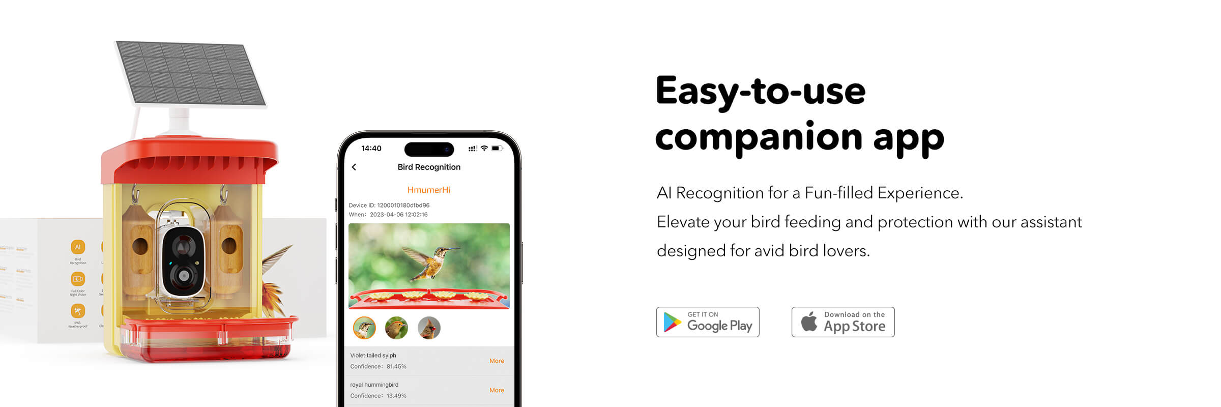 Bilantan APP: AI Recognition for a Fun-filled Experience. Elevate your bird feeding and protection with our assistant designed for avid bird lovers.