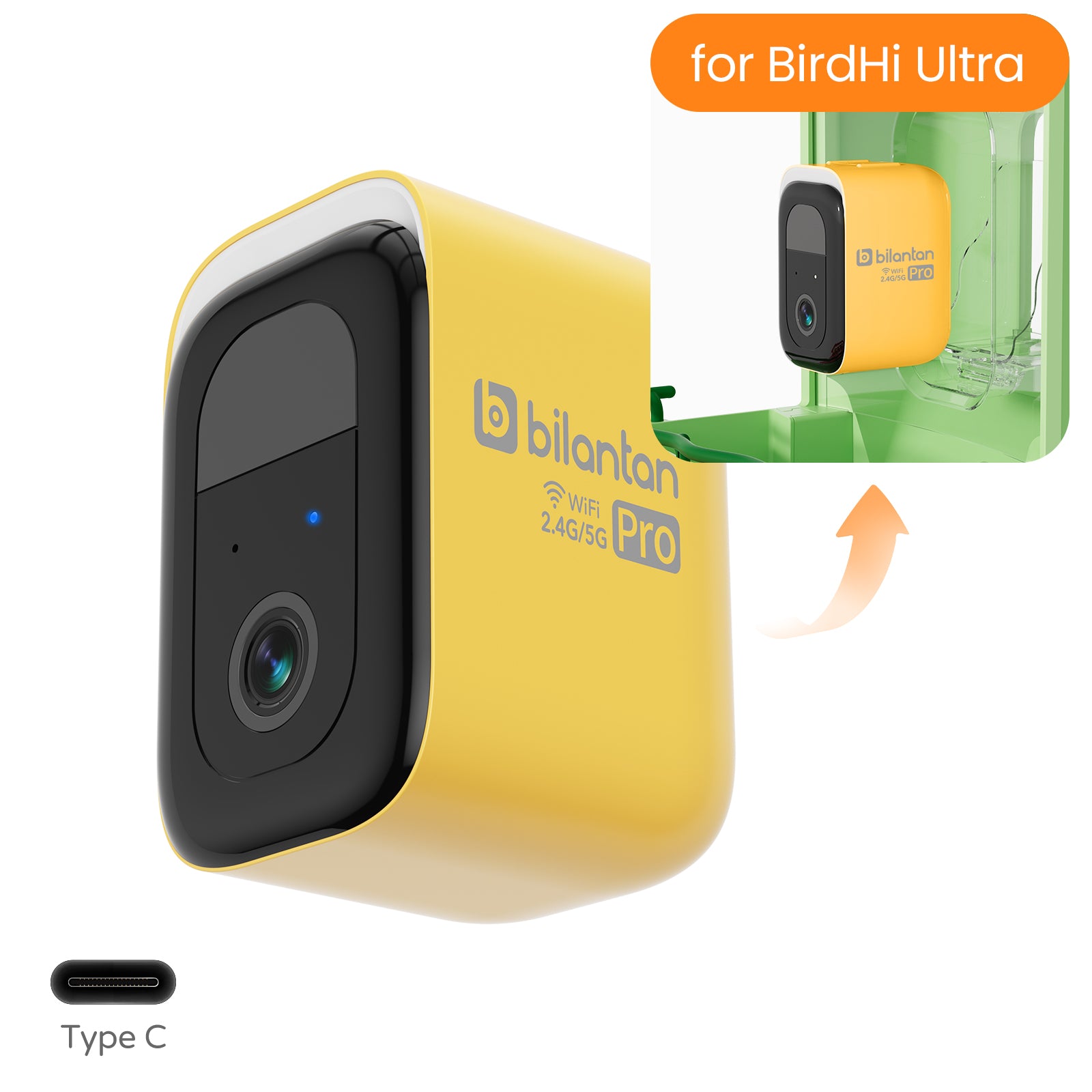 5G/2.4G WiFi Bilantan Bird Feeder Camera